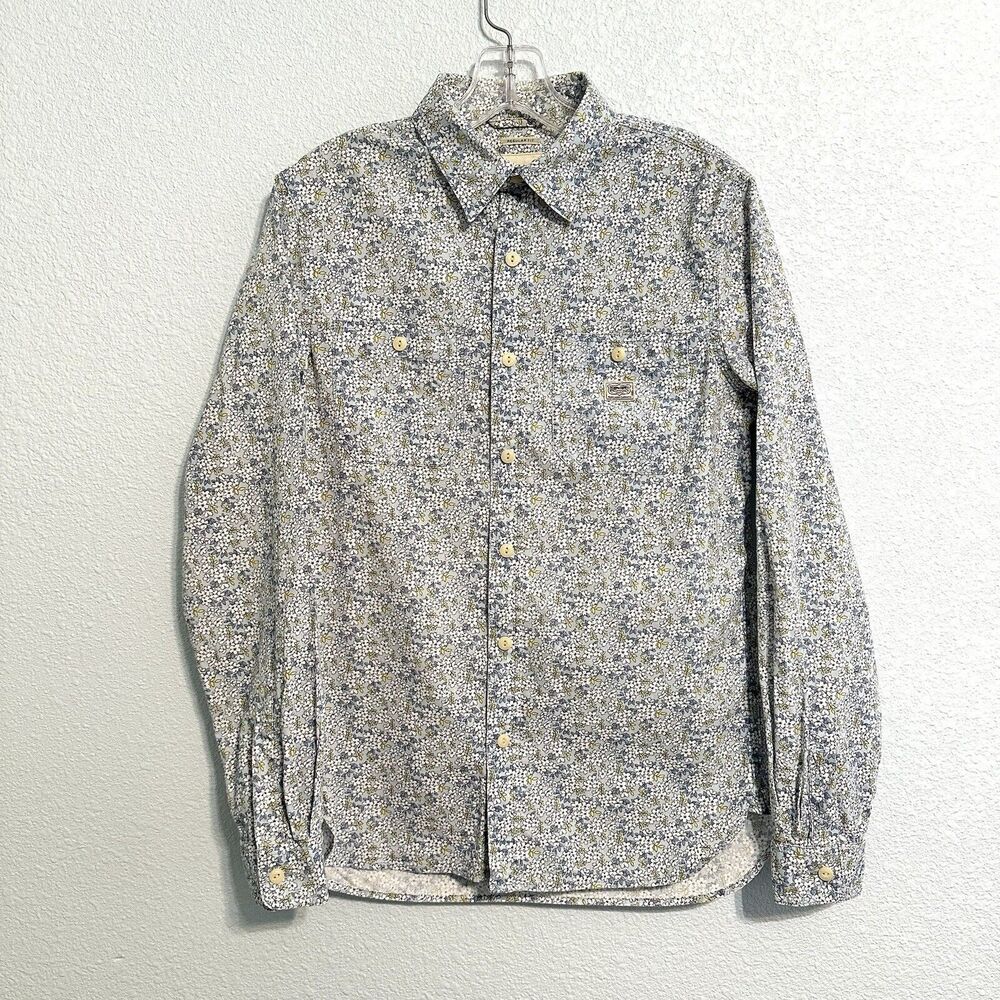 Denim & Supply Ralph Lauren Floral Print Button Shirt Men's Small Long Sleeve